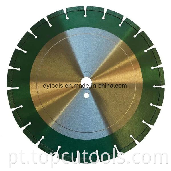 Boa qualidade de 14 "Soldagem a laser Lâmina de serra de diamante de concreto